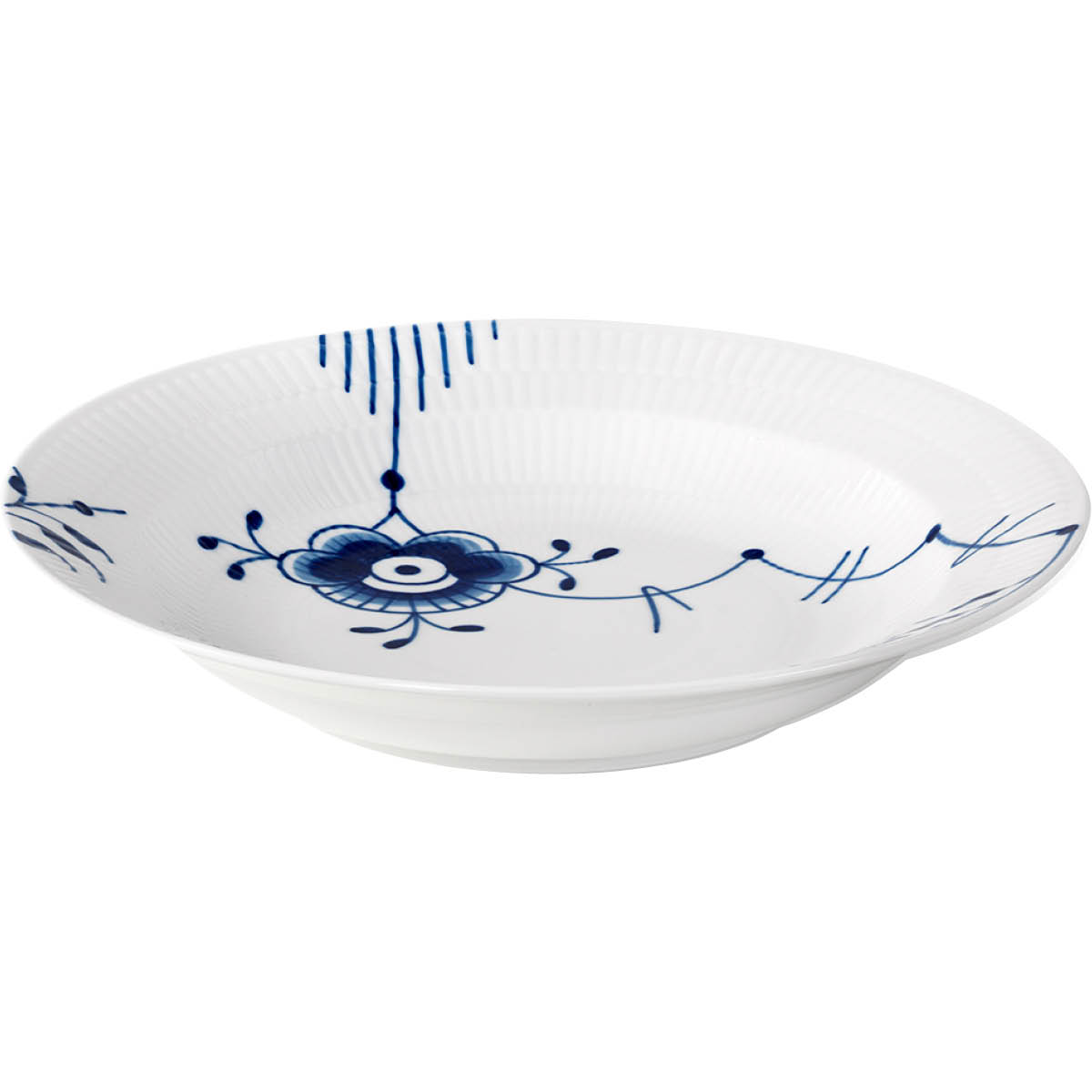 Royal Copenhagen Blue Fluted Mega Tallrik djup 27 cm