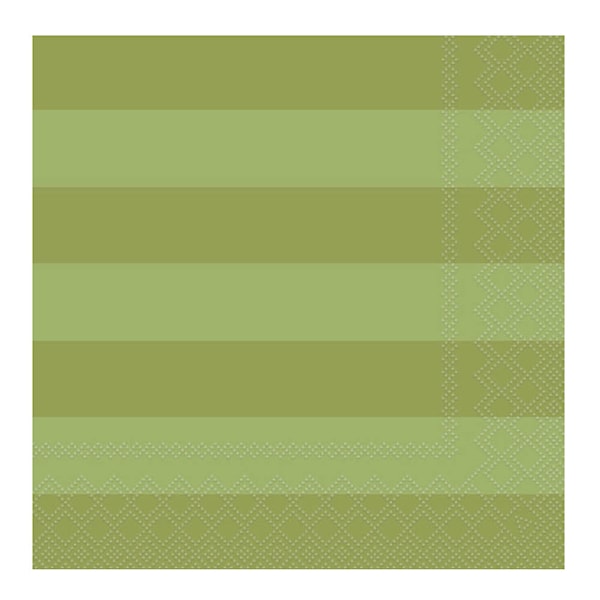 Servett 33x33 cm 20-pack Block Stripe