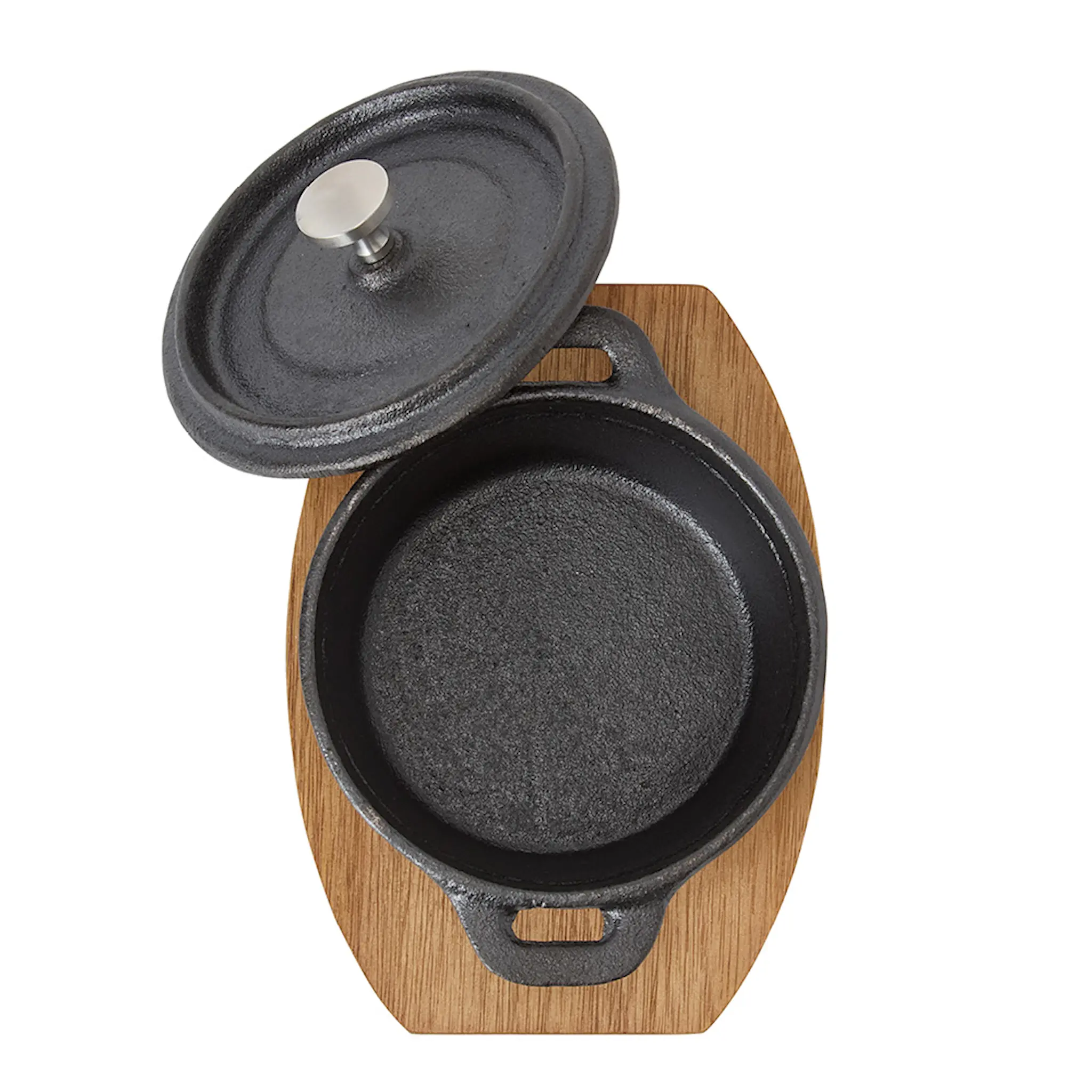 Anders Petter Classic minigryta 10 cm svart/natur