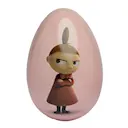 Påskägg metall 15 cm Lilla My rosa