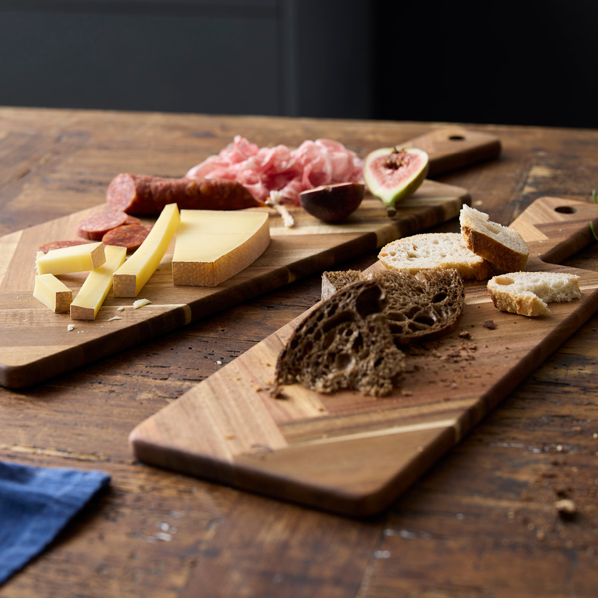 Holm Serveringsbricka 55x20 cm akaciaträ