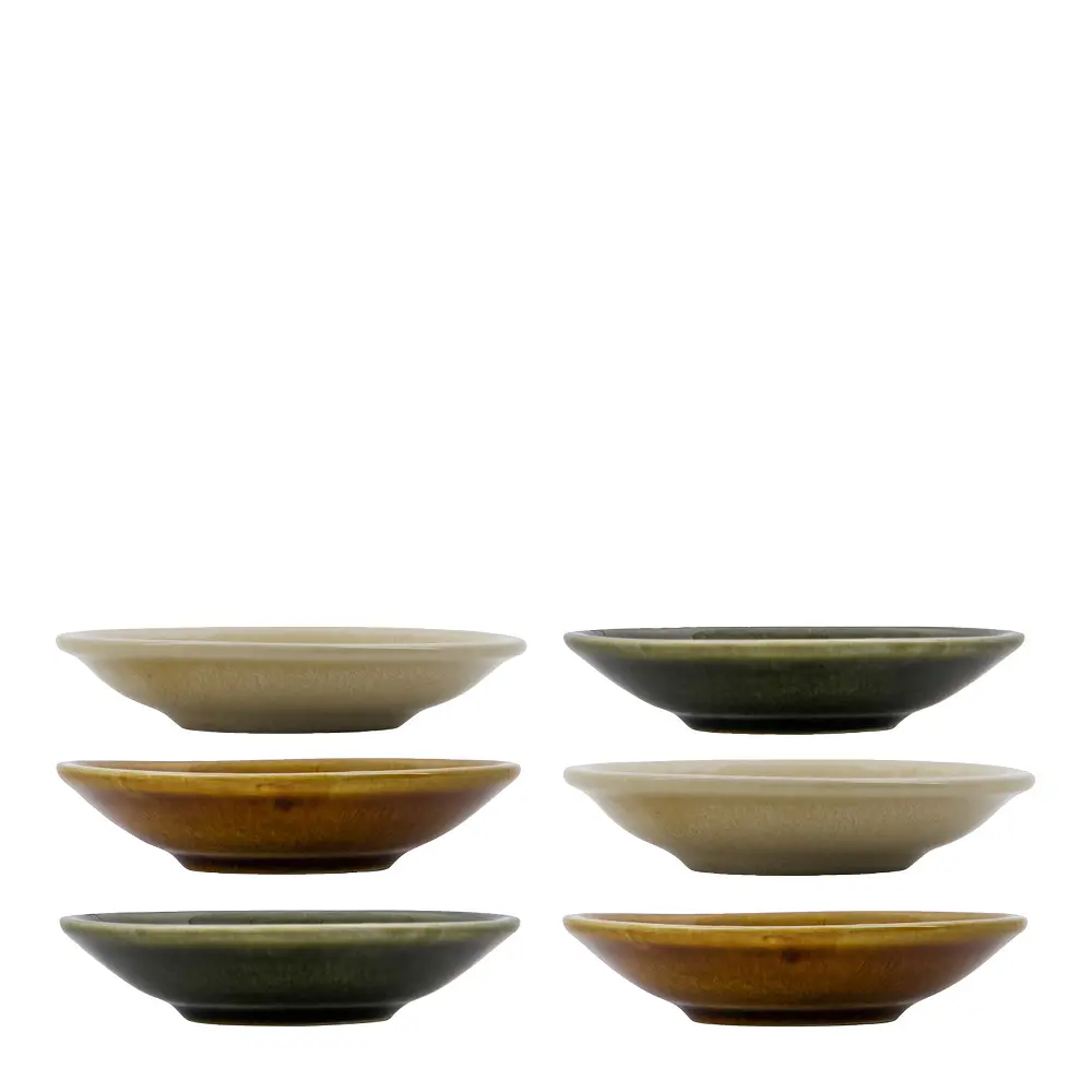 Vahé Kulho 9 cm 6 kpl Monivärinen