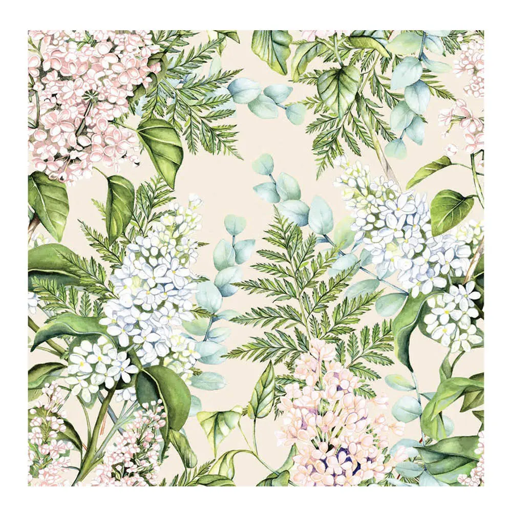Servetti 33x33 cm 20 kpl Soft Lilacs Cream