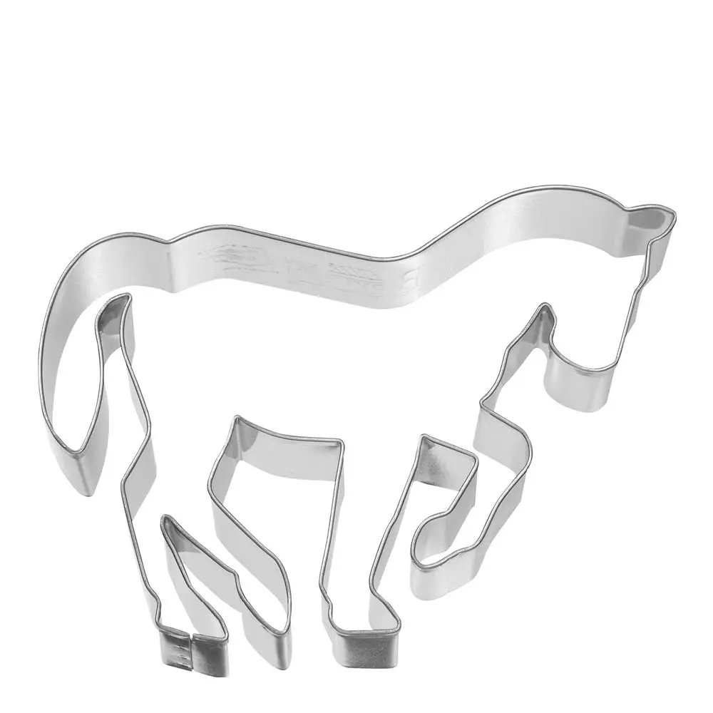 Cookie Cutters Piparkakkumuotti kouluratsuhevonen 11 cm ruostumatonta terästä