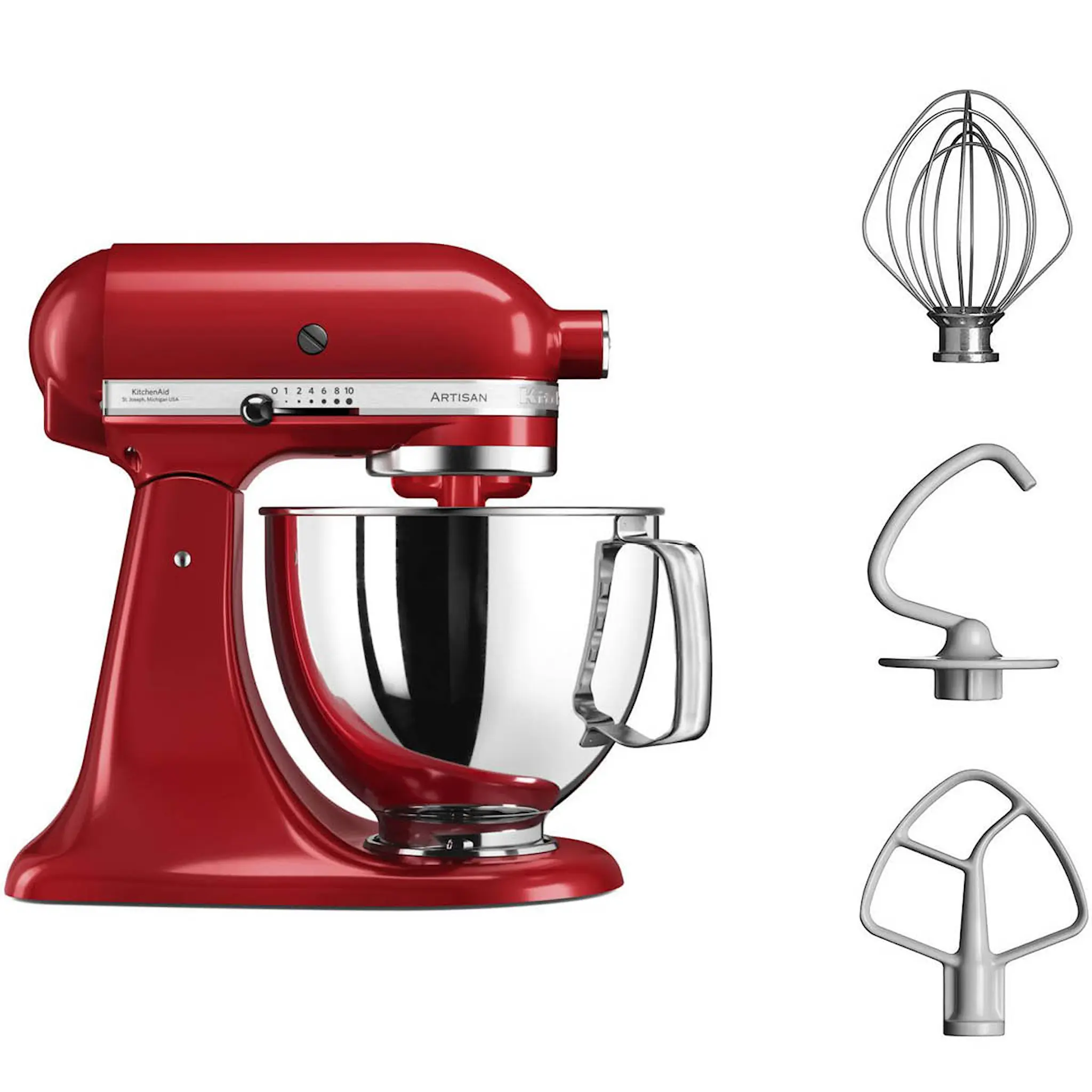 KitchenAid KitchenAid Artisan Köksmaskin 5KSM125 4,8 L Röd