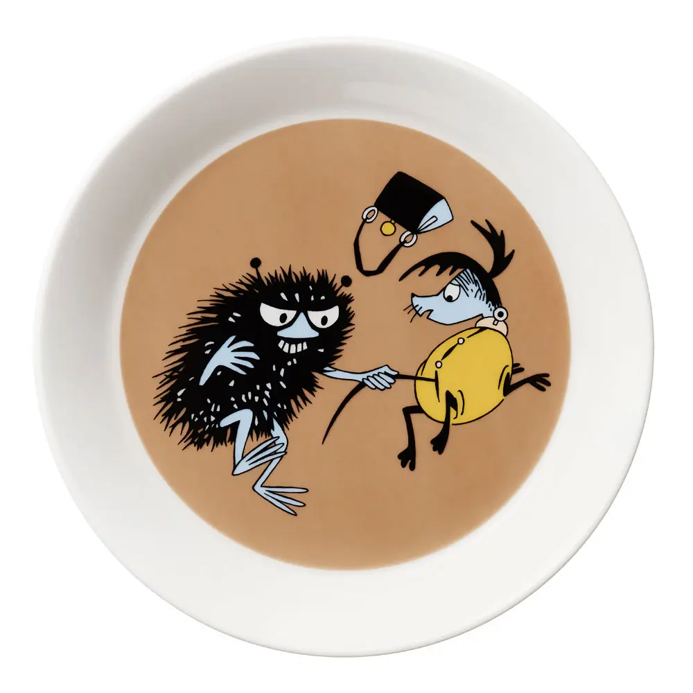 Muumi Lautanen Haisuli vauhdissa 19 cm