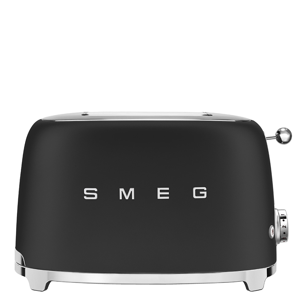 Smeg - Smeg Leivänpaahdin 2 viipaletta TSF01 Mattamusta