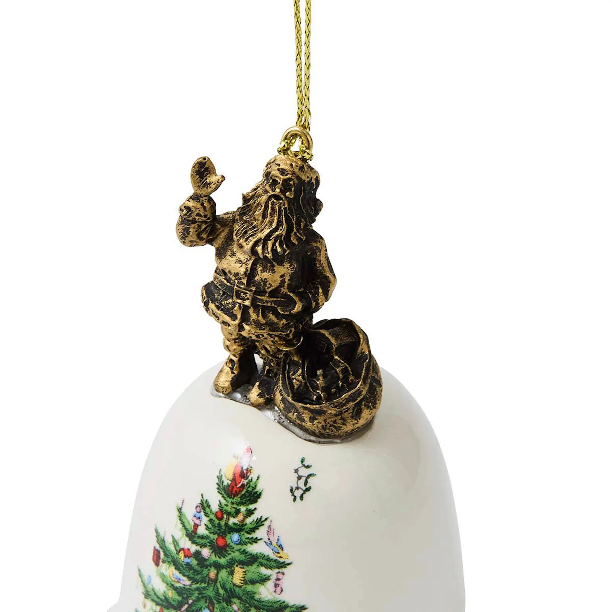 Spode Christmas Tree juletrepynt Santa Annual Bell 2026