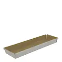 Air System Pajform Löstagbar botten Rektangulär 37x12,5 cm