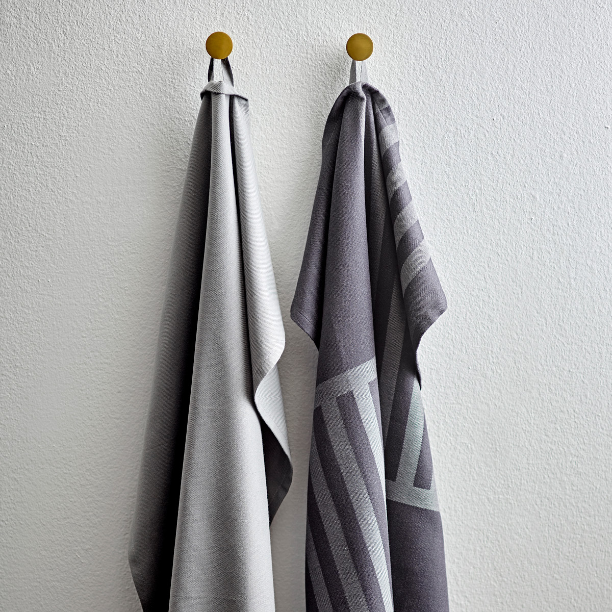 Södahl Reflection kökshandduk 50x70 cm 2-pack ash