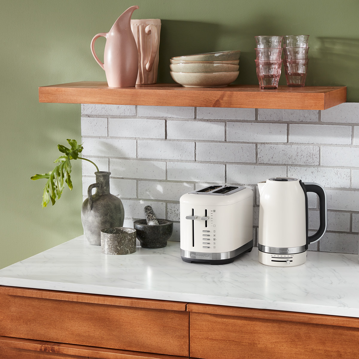 KitchenAid KitchenAid Leivänpaahdin 2 viipaletta Porcelain