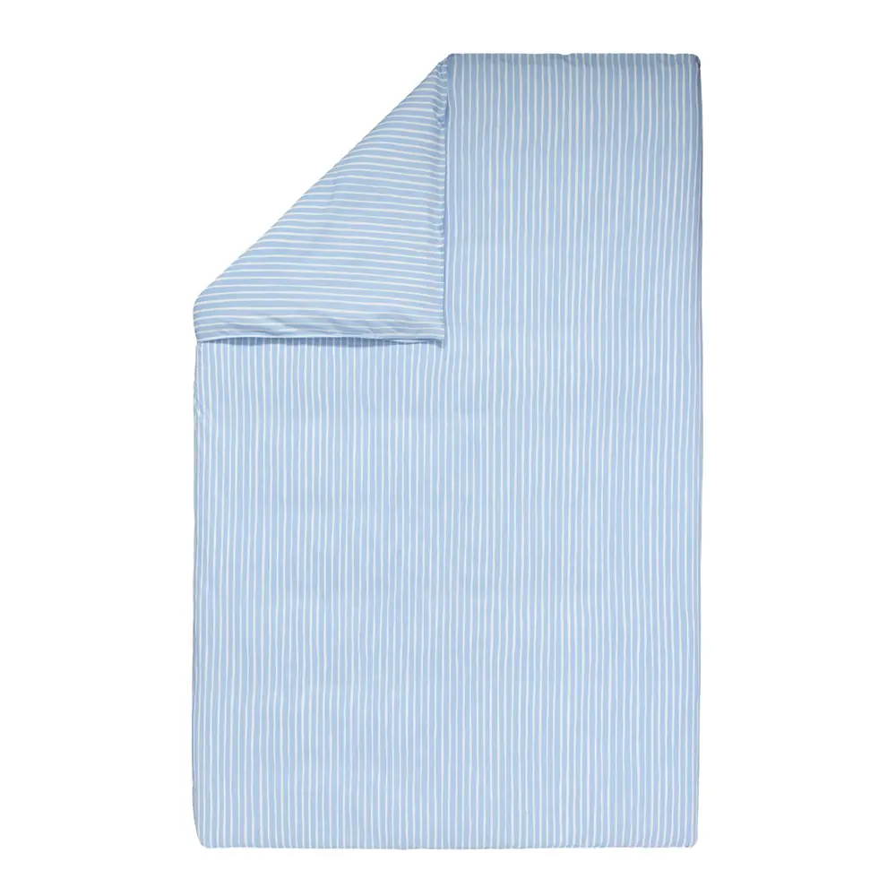 Piccolo dynetrekk 150x210 cm hvit/blå