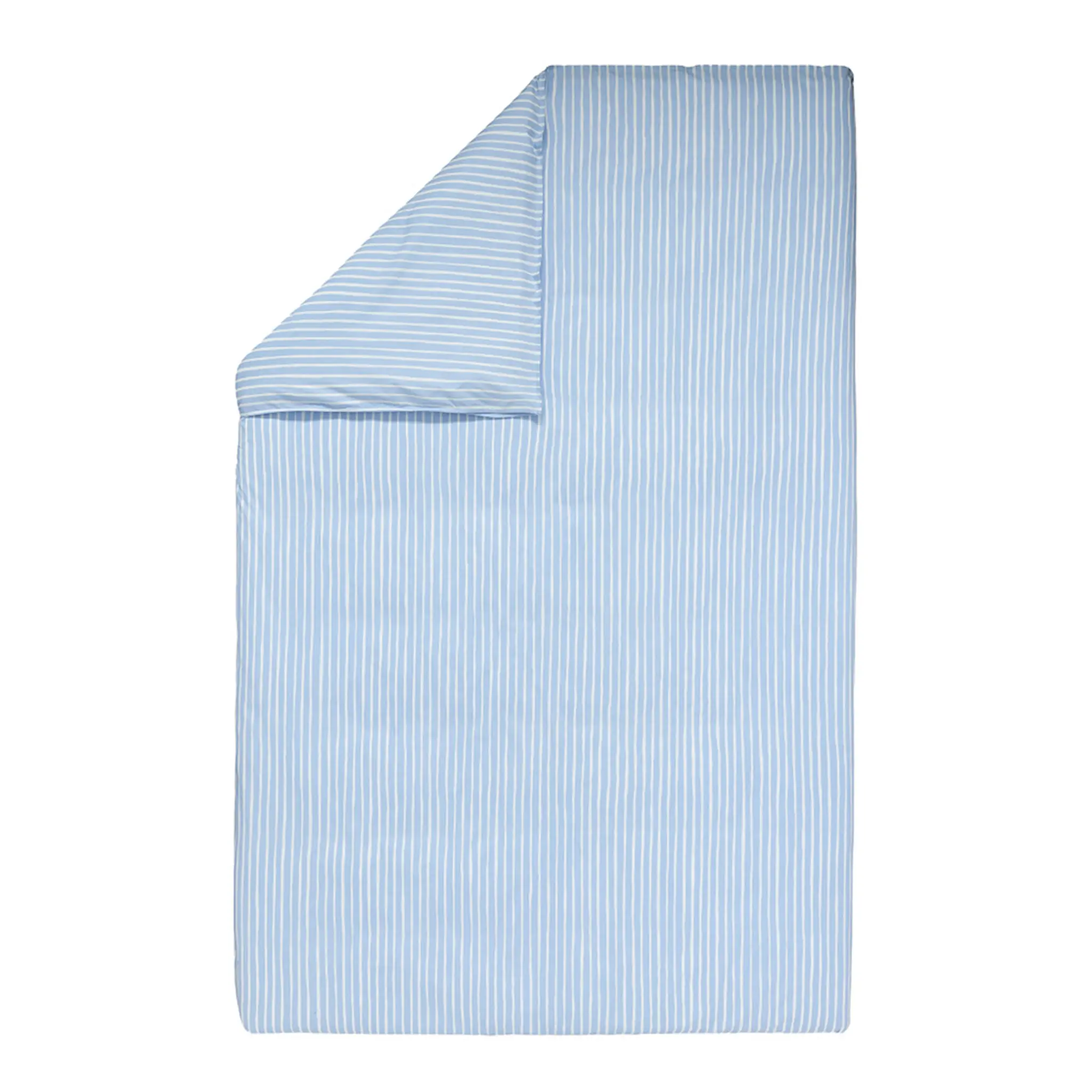 Marimekko Piccolo påslakan 150x210 cm vit/blå