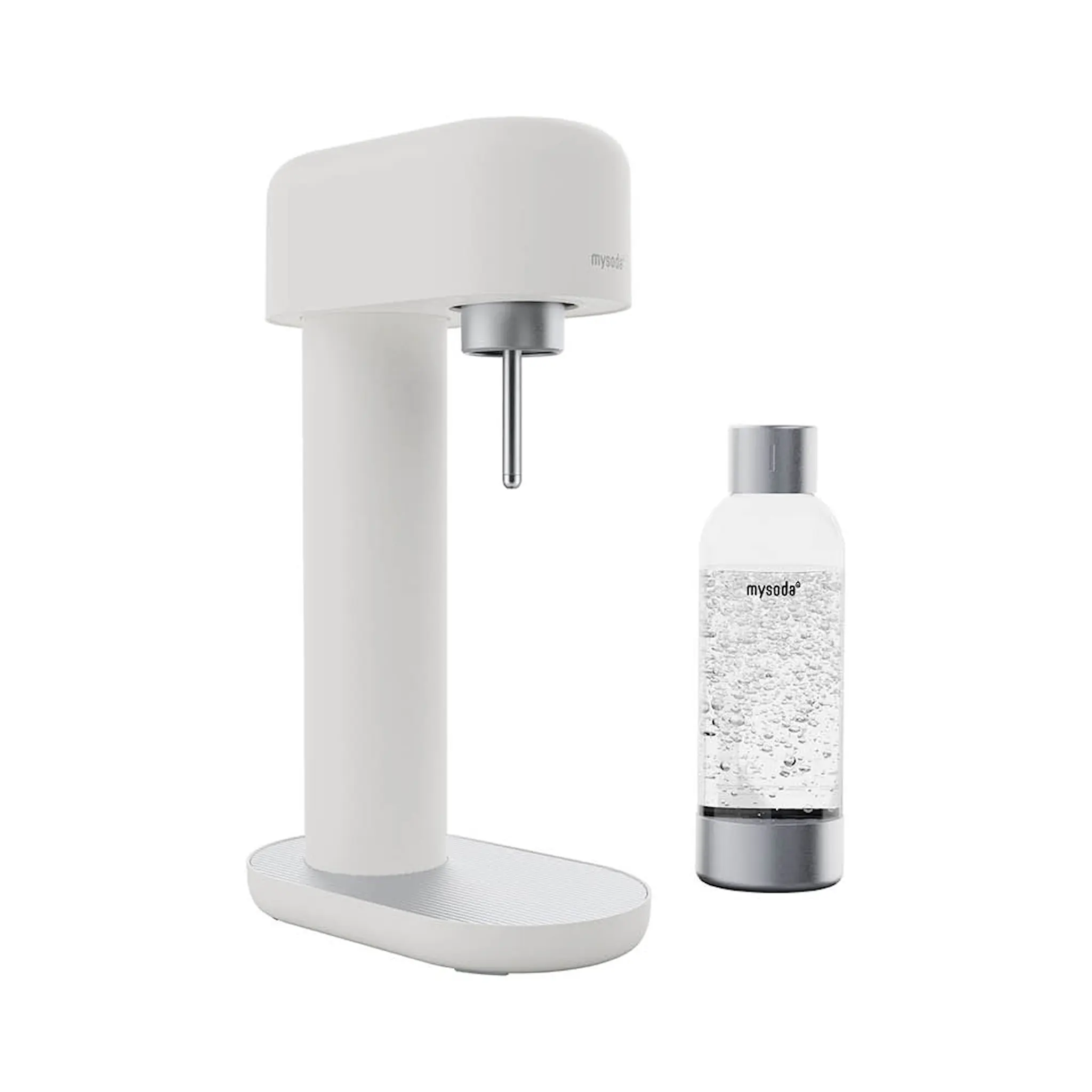 MySoda Ruby 2 kolsyremaskin utan cylinder vit/silver