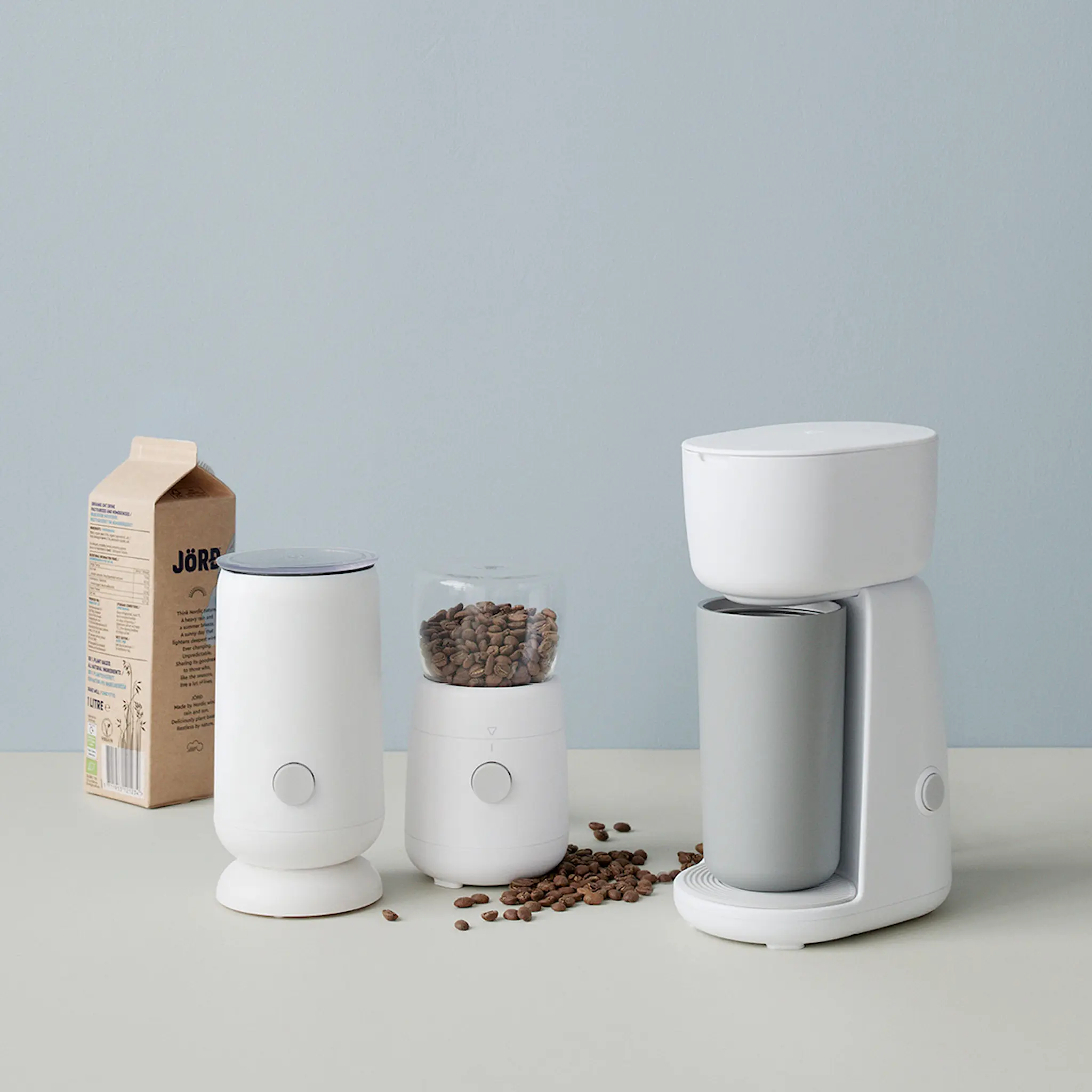 RIG-TIG Foodie Single Cup Kaffebryggare Vit