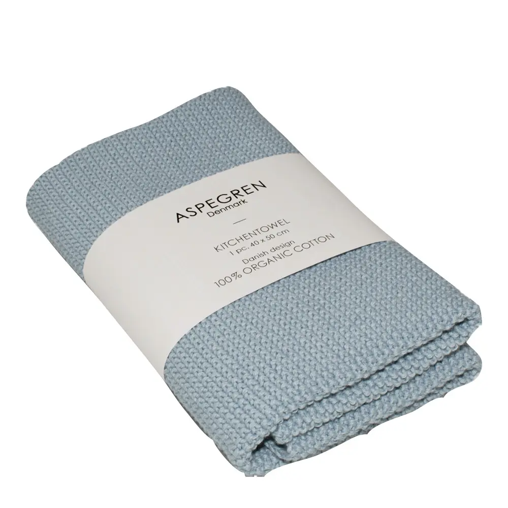 Solid Keittiöpyyhe 40x50 cm Skyblue