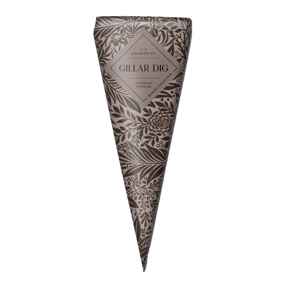 Finsmakeriet Morris Collection Strut Chokladtryfflar Champagne Gillar Dig 100 g