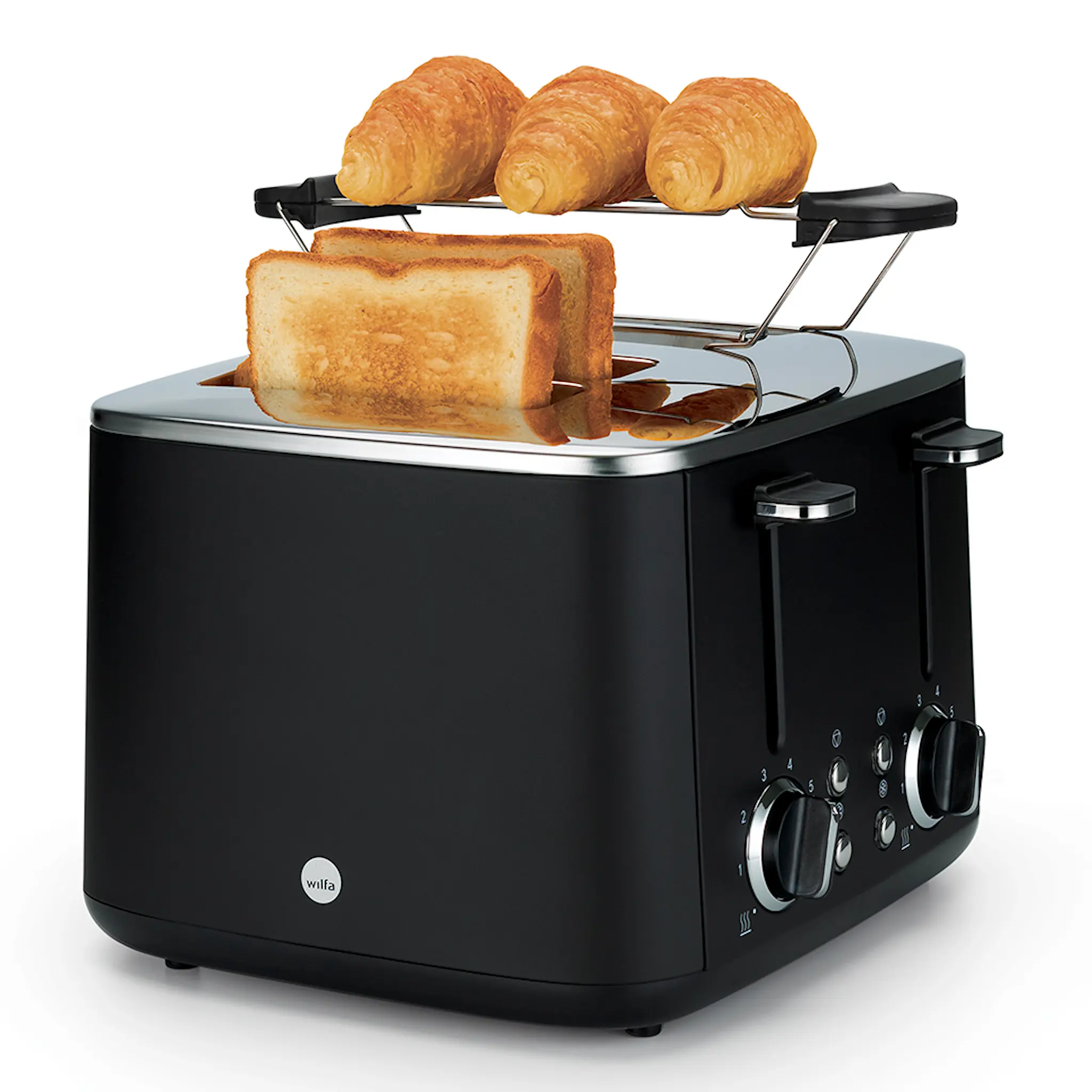 Wilfa Family Leivänpaahdin TO4B-1600 Musta