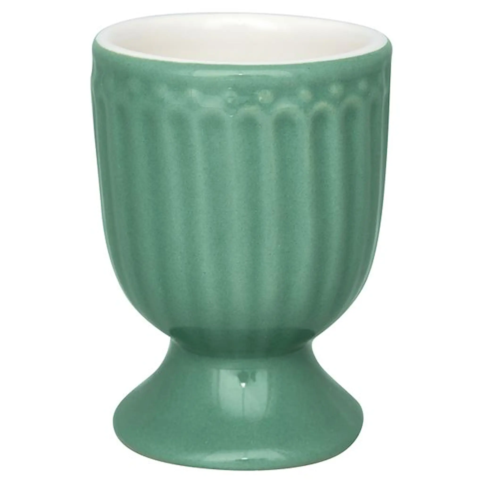 GreenGate Everyday Alice äggkopp 6,5 cm dusty green