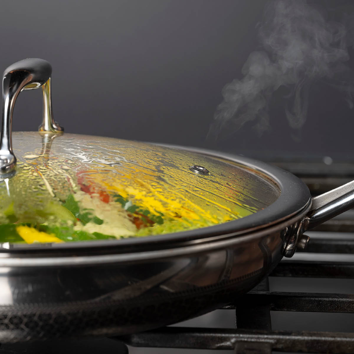 Hexclad Hybrid Lock Glas 26 cm