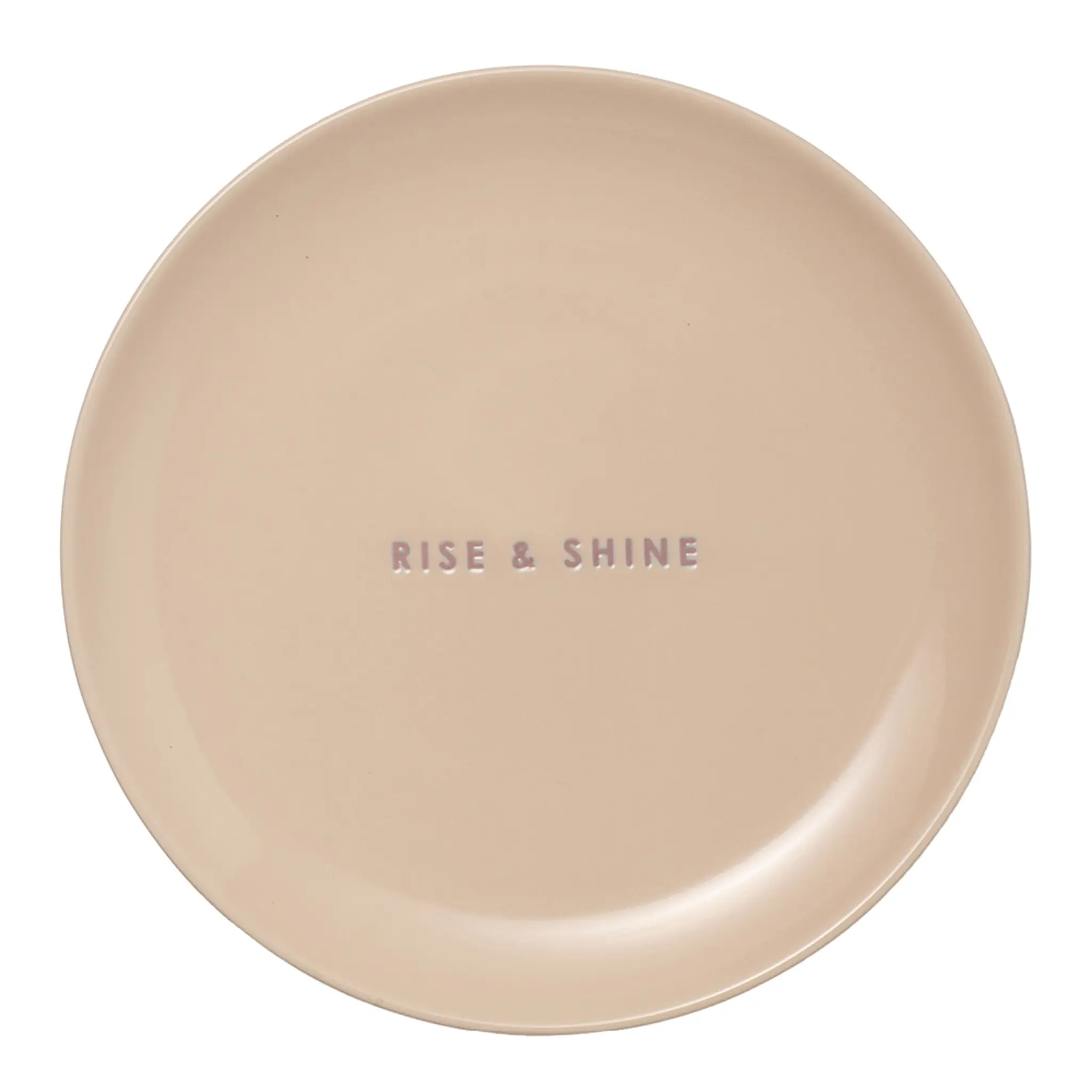 Vondels Autumn Elegance tallrik 22 cm RISE & SHINE ecru