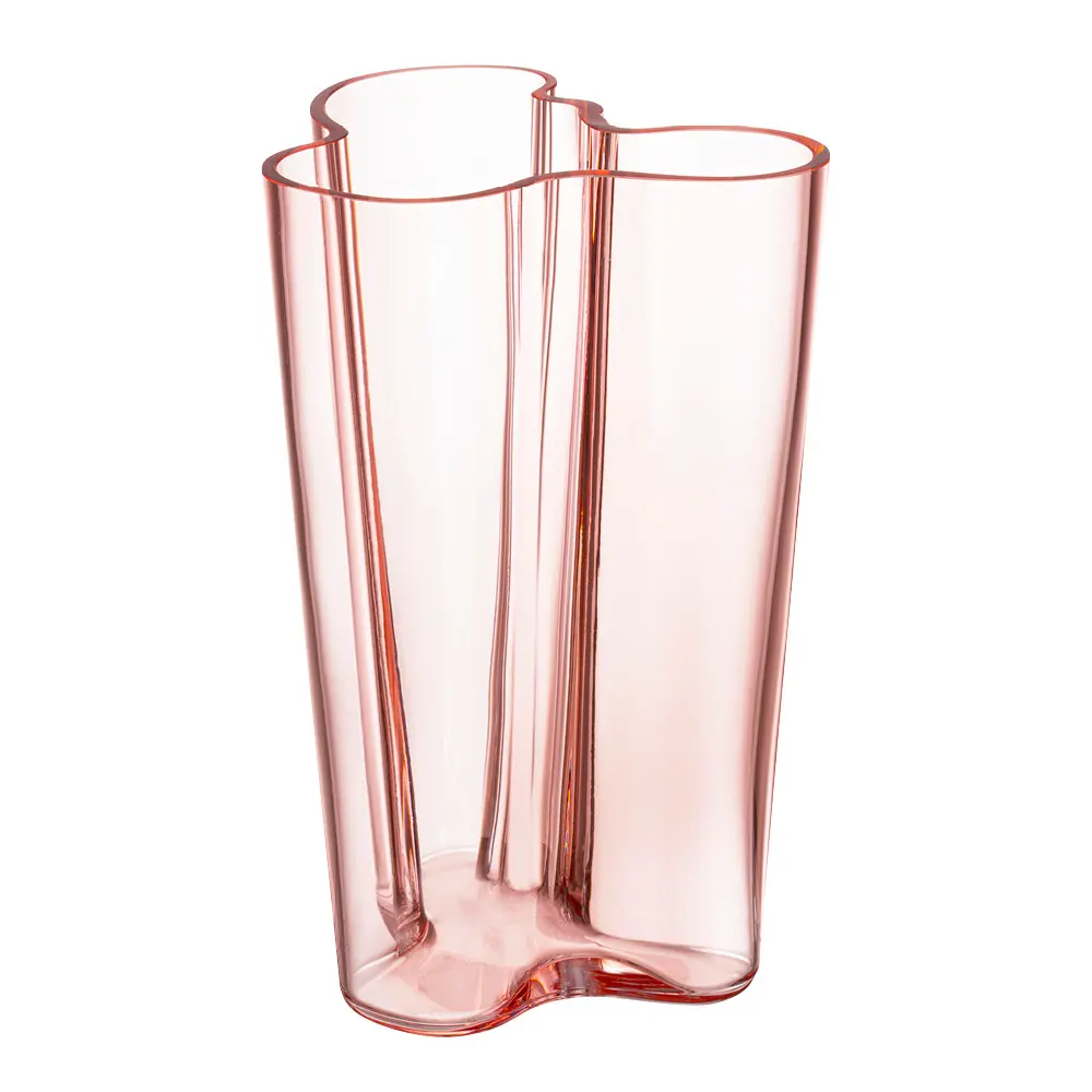 Alvar Aalto Maljakko 25 cm Lohenpunainen