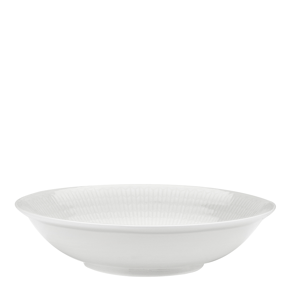 Rörstrand Swedish Grace dyp tallerken 19 cm snø/hvit