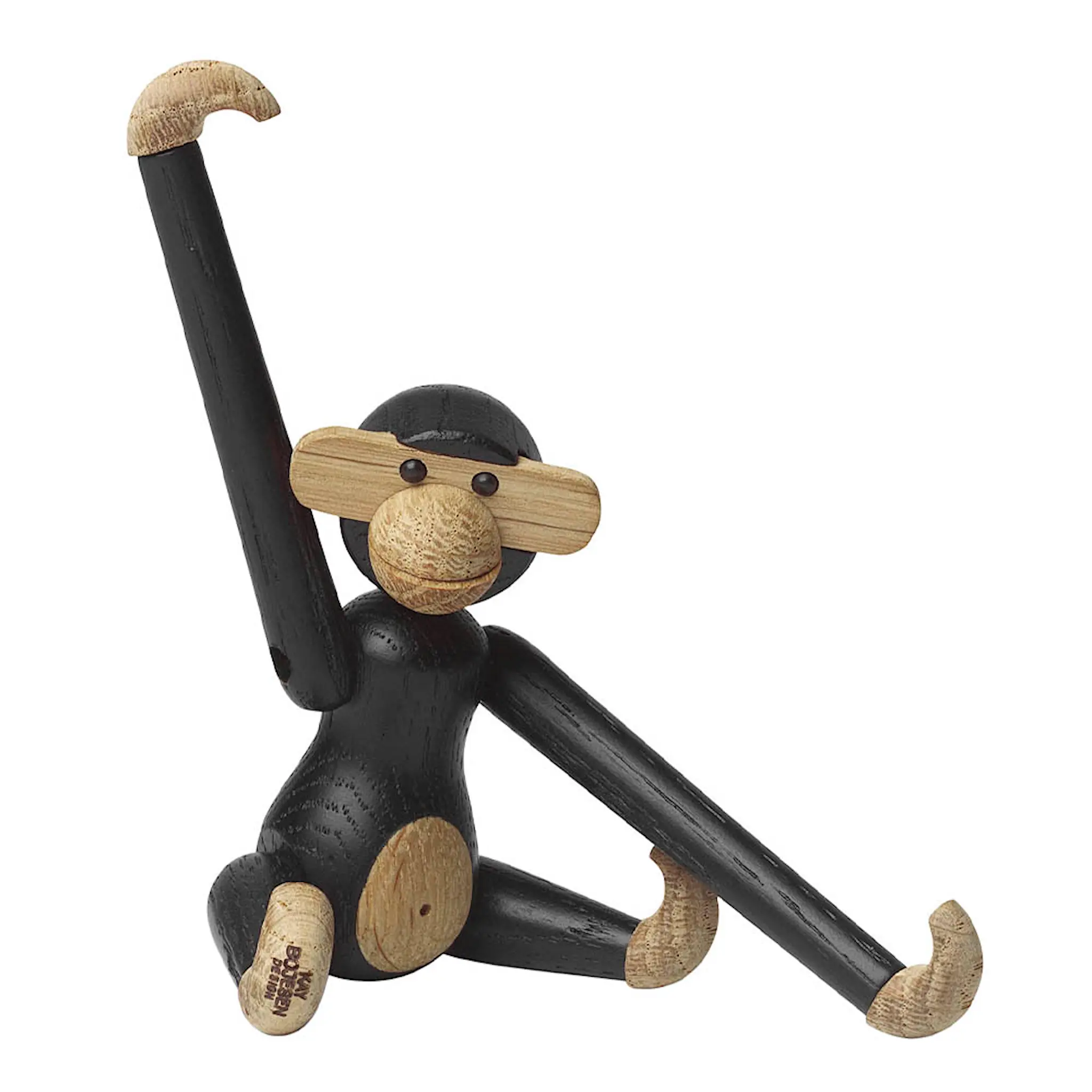 Kay Bojesen Denmark Kay Bojesen Apa mini 9,5 cm Mörkbetsad Ek