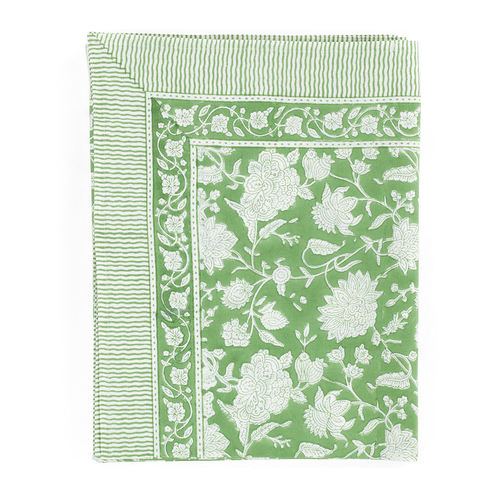 Chamois - Indian Rose Pöytäliina 170x270 cm Green Tea