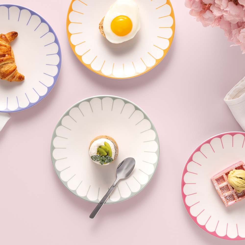 Villeroy & Boch Fleur vert frokosttallerken/desserttallerken 21 cm grønn