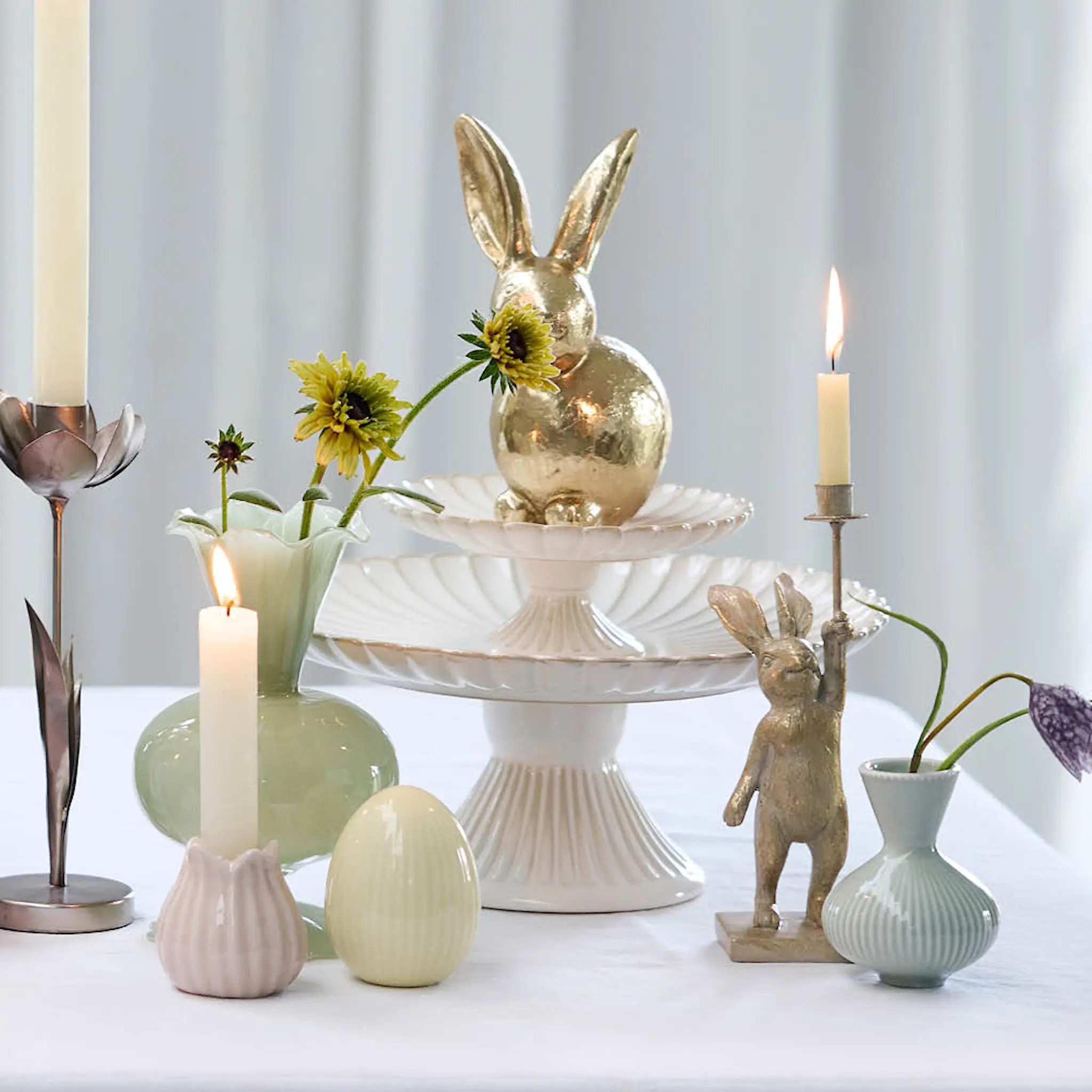 Lene Bjerre Delinne Pääsiäiskoriste kananmuna 7,7 cm Keltainen