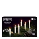 LED julgransljus 1,2 x 13 cm 6-pack vit