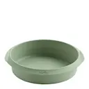 Silikonform till airfryer rund 20 cm grön