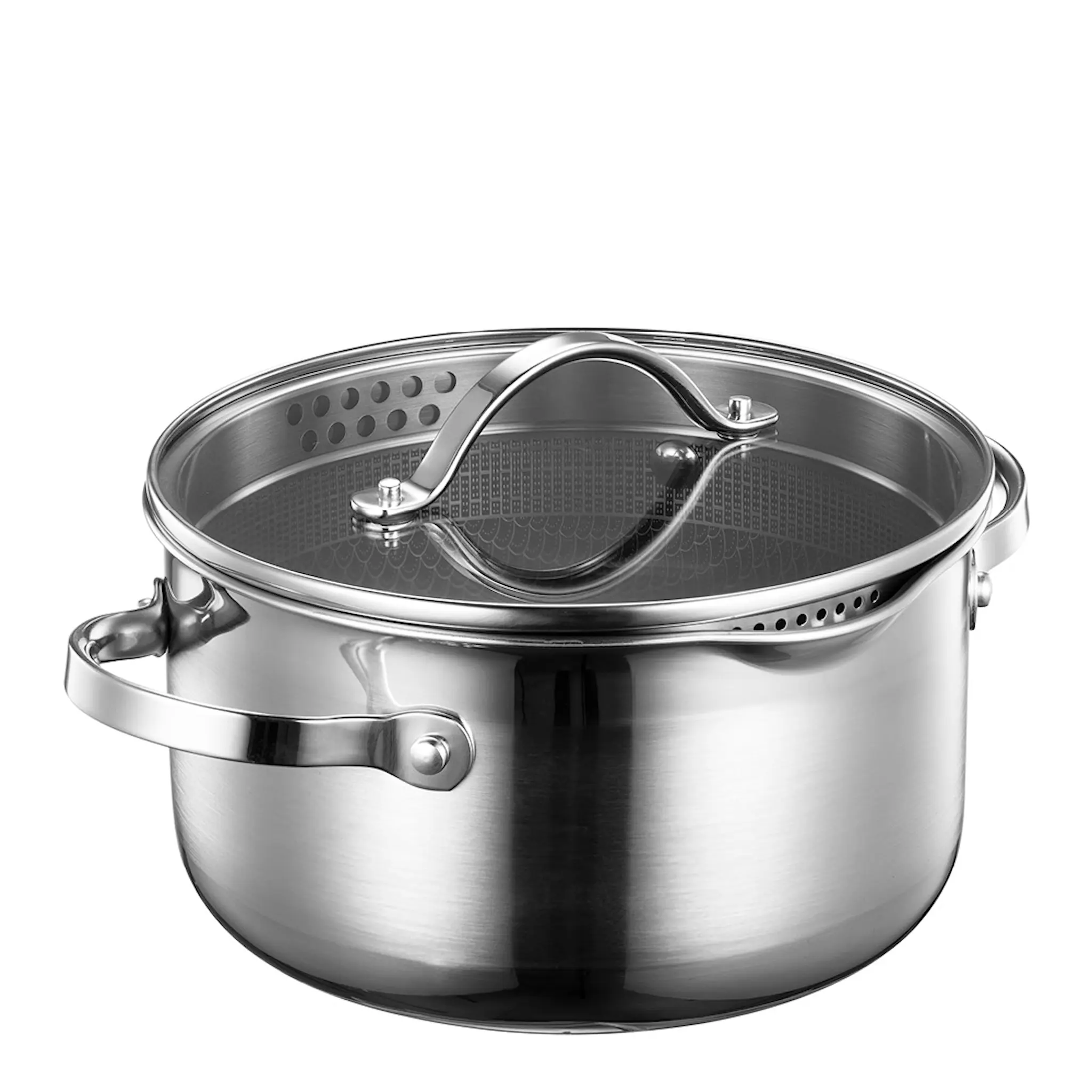 Sabor Optimal gryta med beläggning 3 L blank