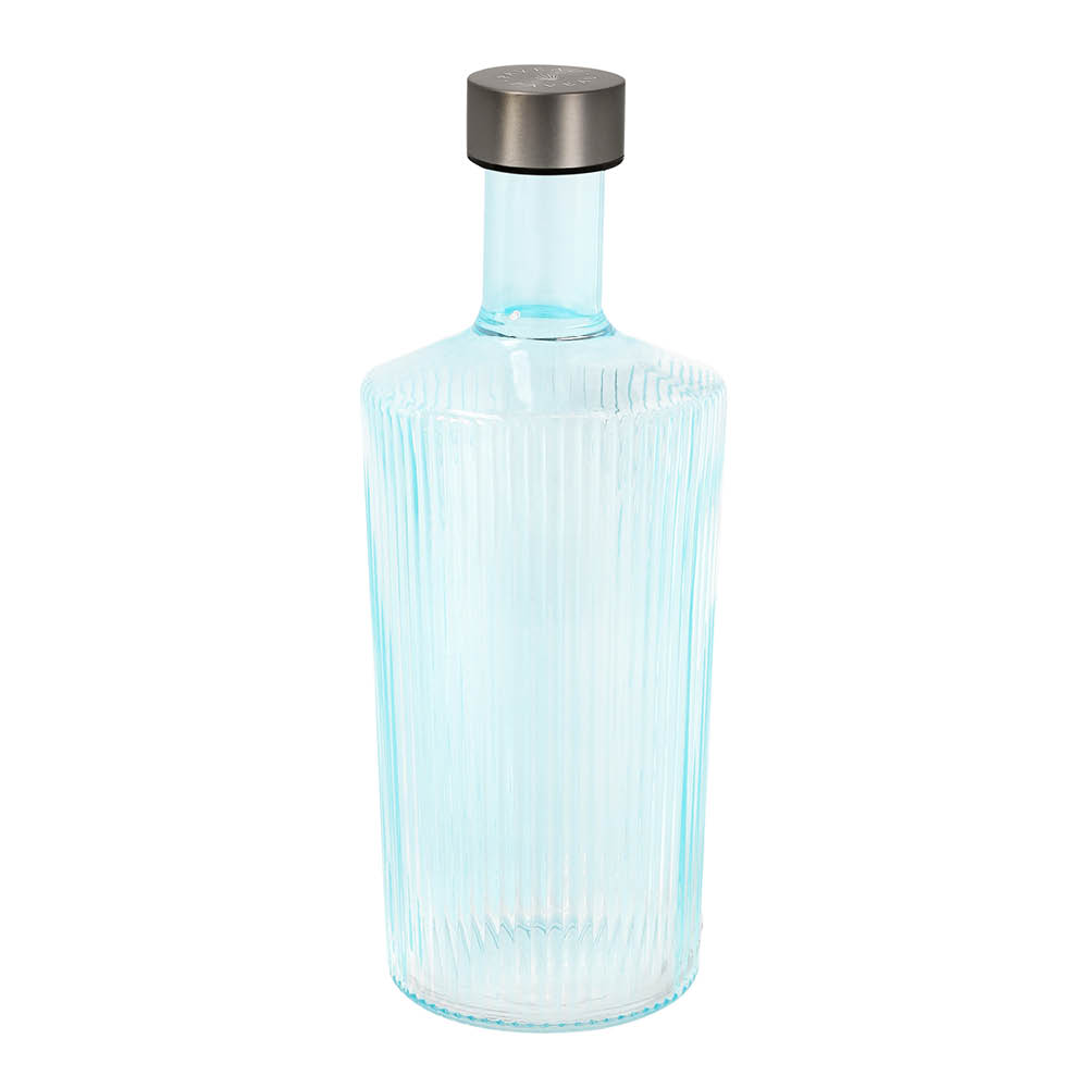 Paveau - Ribbed Elegance Lasipullo Lucky 1,25 L Turkoosi
