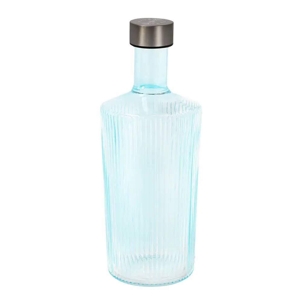 Ribbed Elegance Lasipullo Lucky 1,25 L Turkoosi