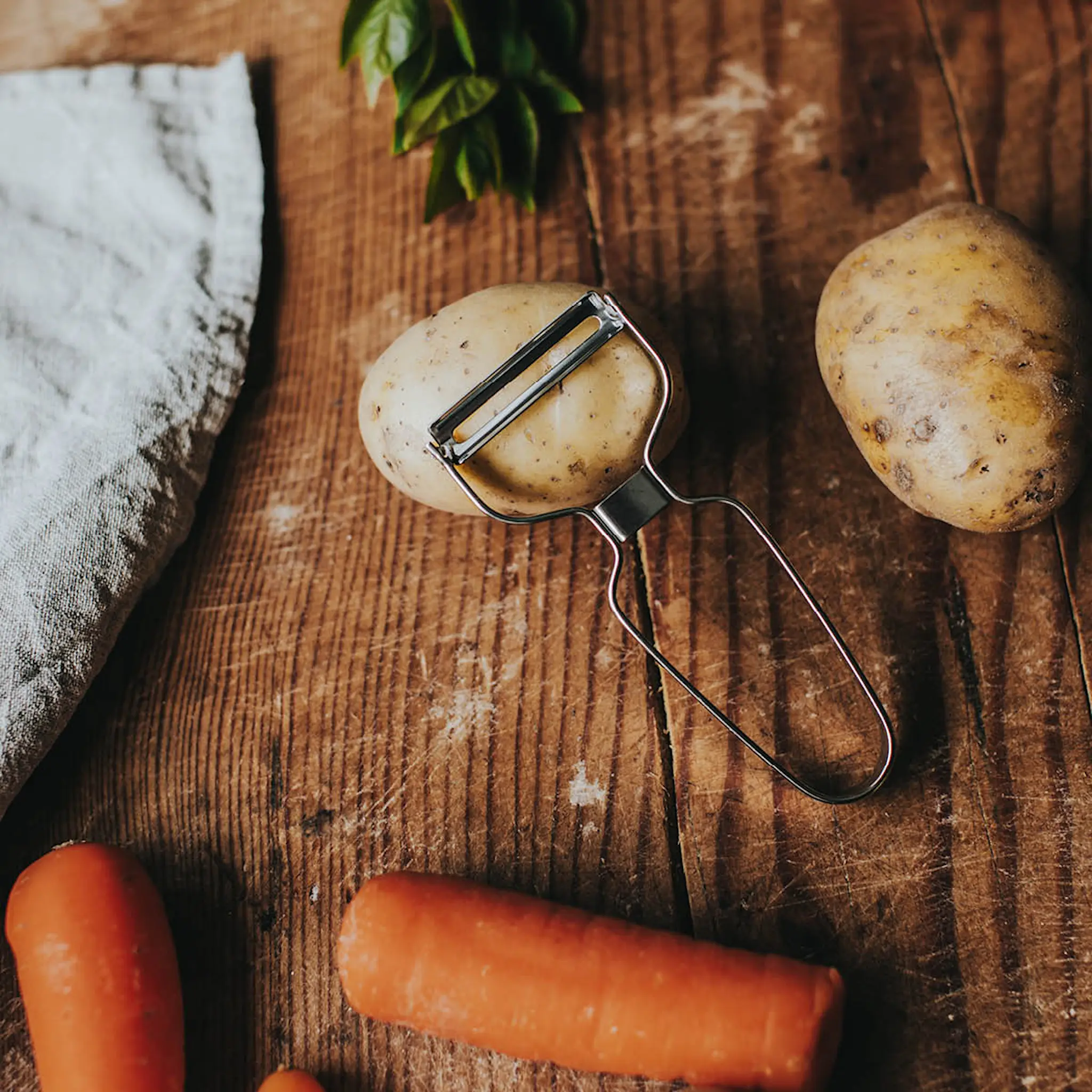 Dorre Suki perunankuorija 12,7 cm ruostumaton teräs