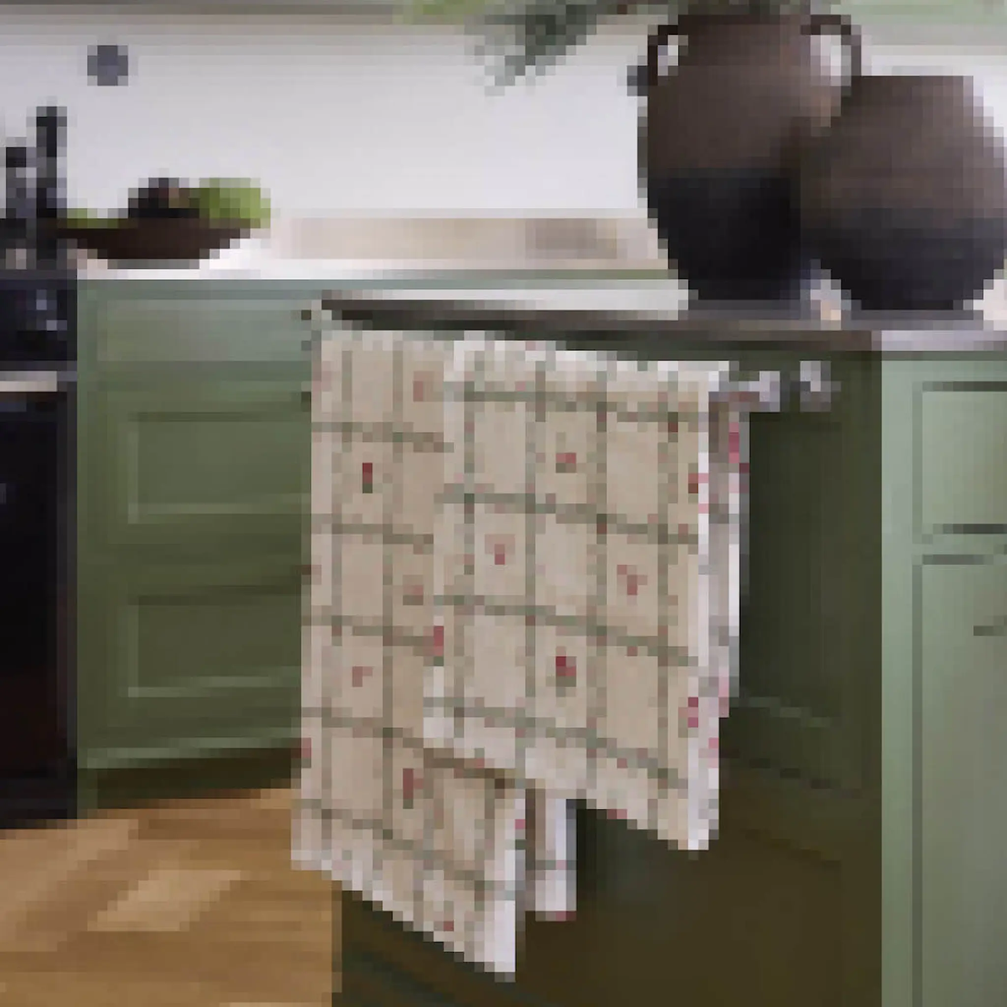 Holmen Luna duk 140x220 cm vit