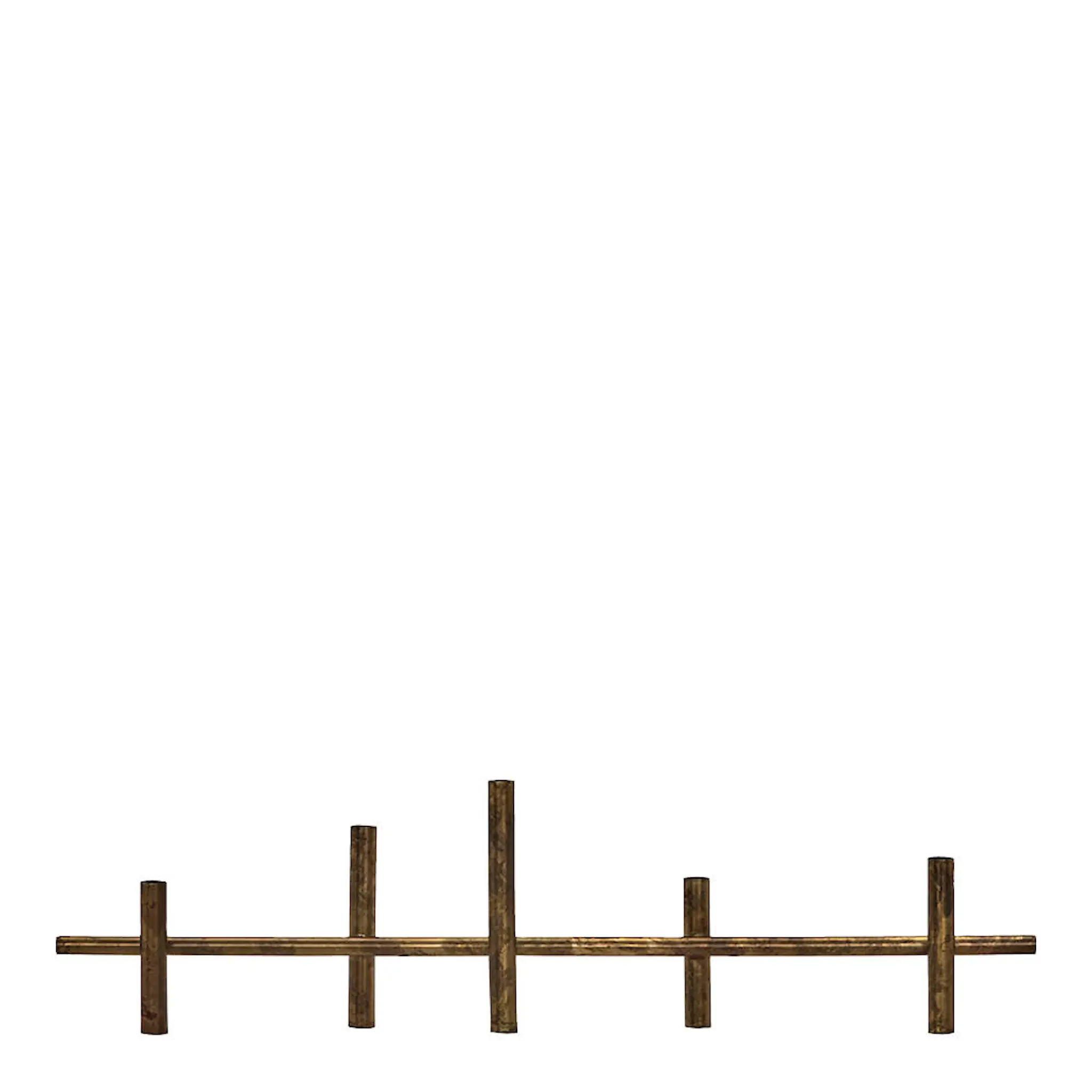 House Doctor Maxi ljusstake i järn 80x20 cm antik mässing