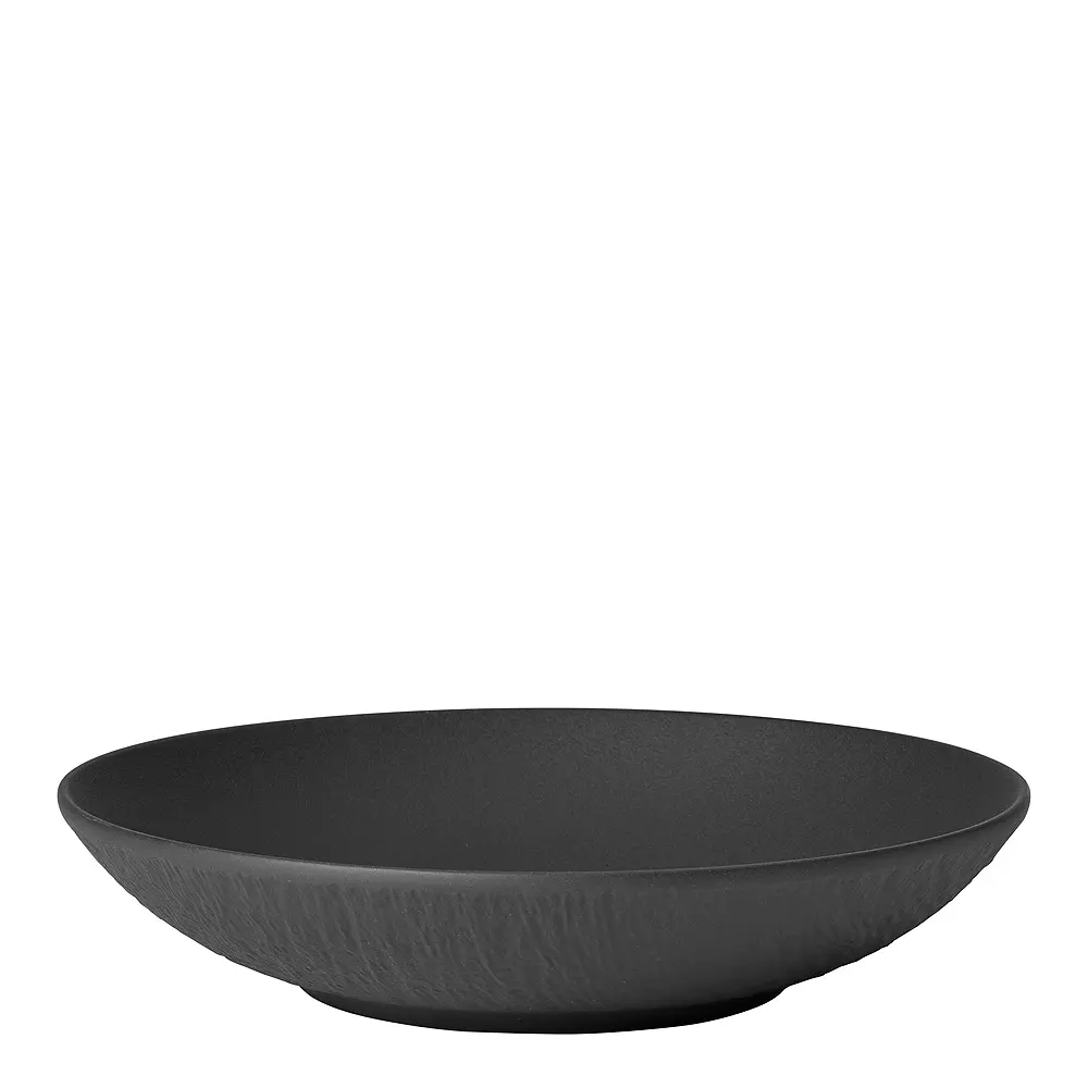Manufacture Rock Lautanen syvä 23,5 cm Musta