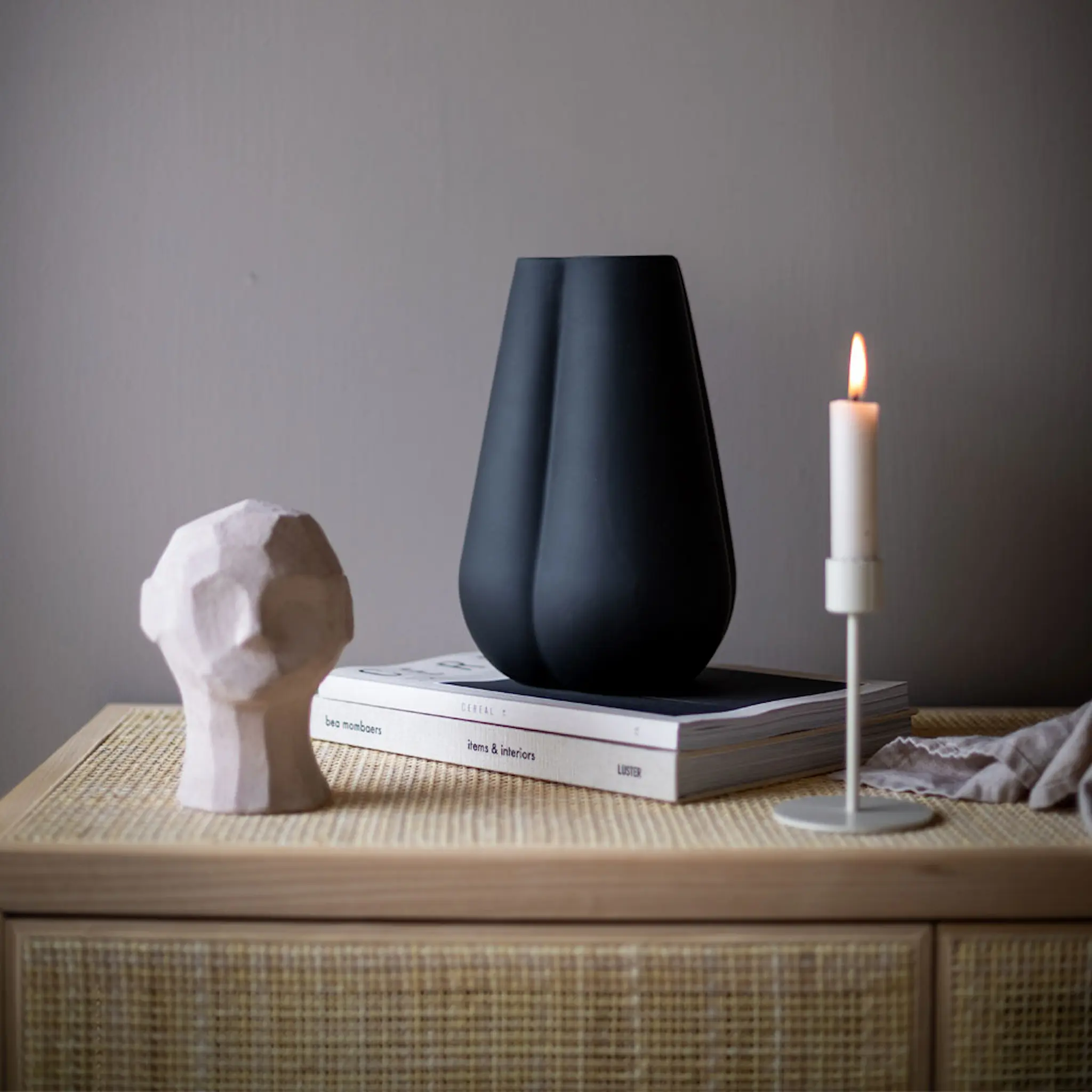 Cooee Candlestick Ljusstake 21 cm Sand