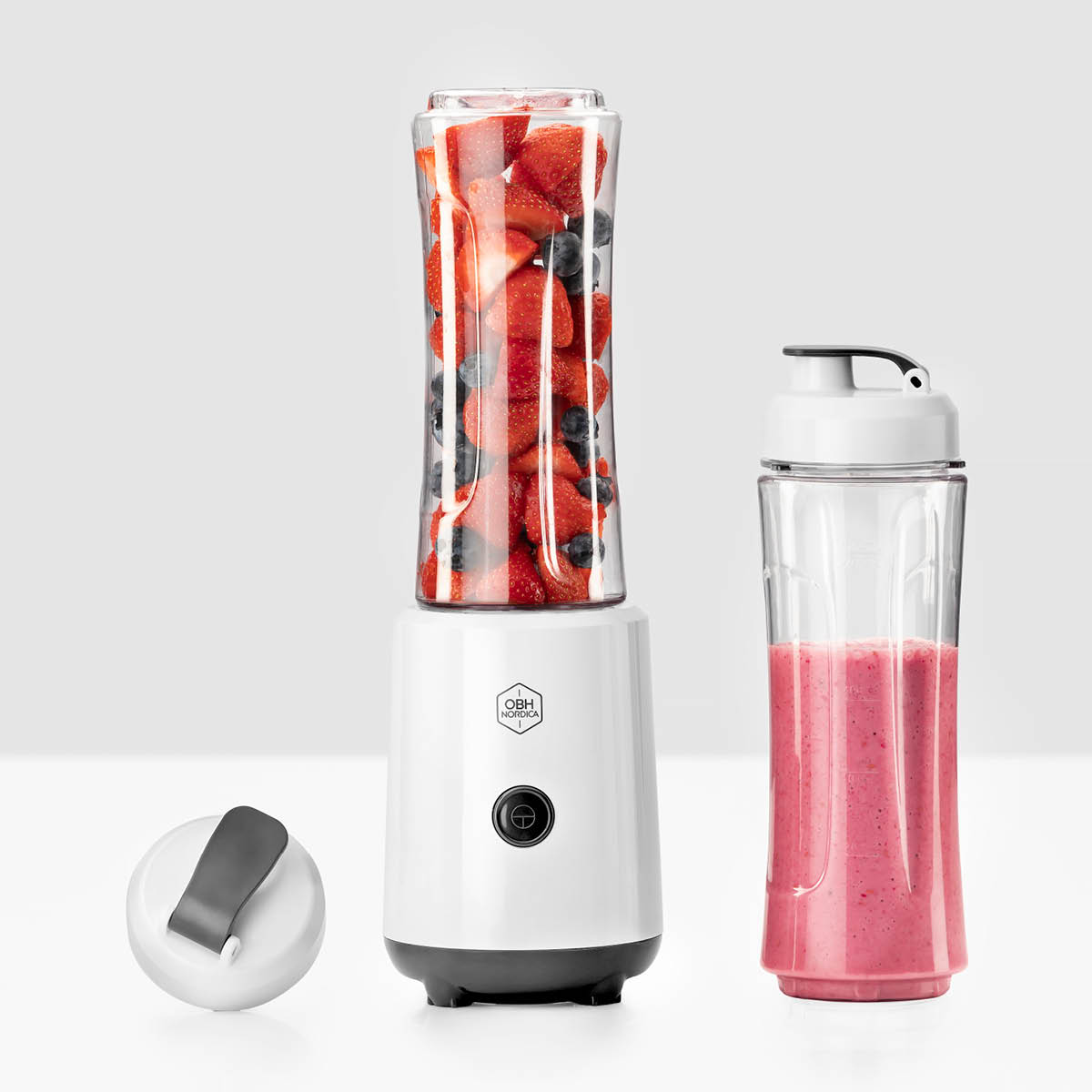 OBH Nordica Twister Go blender smoothie hvit