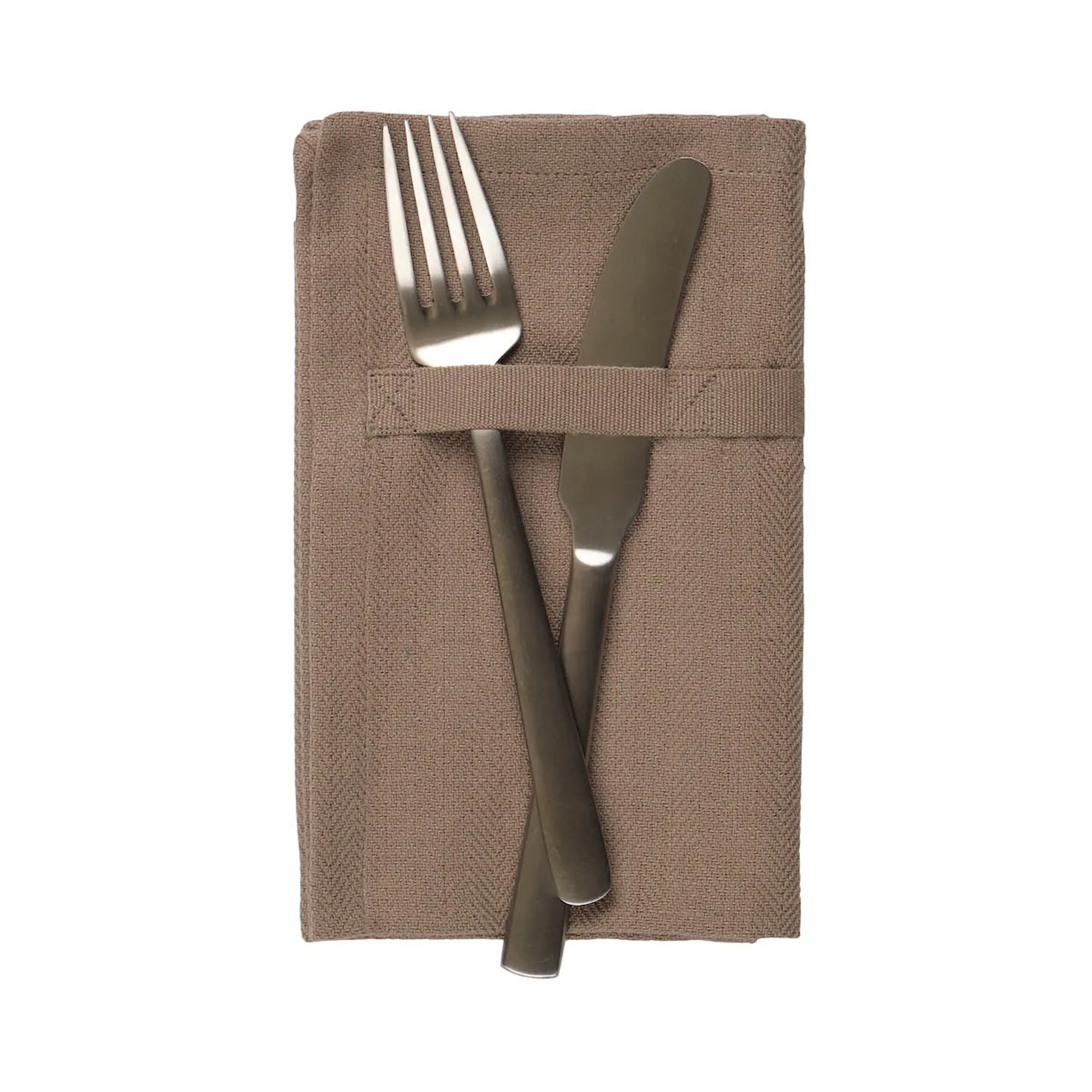 The Organic Company Servett i bomull 35x40 cm 4-pack clay
