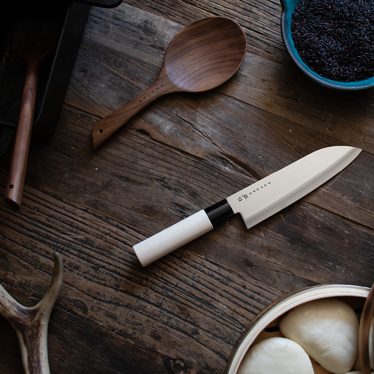 Satake Houcho santokukniv 17 cm