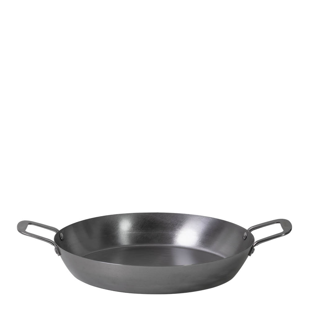 Hot Wok Paellapanna 35 cm kolstål