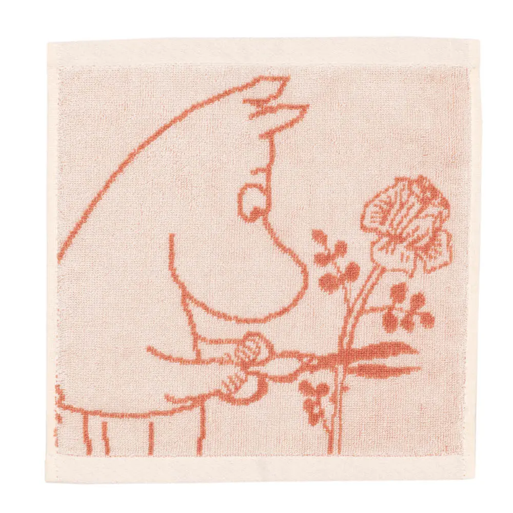 Mummi håndkle 25x25 cm Mummimamma beige