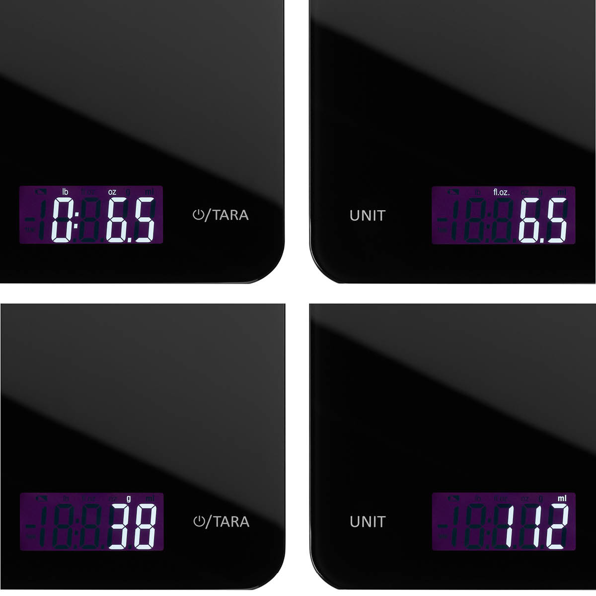 WMF Digital kjøkkenvekt svart 1g/5kg