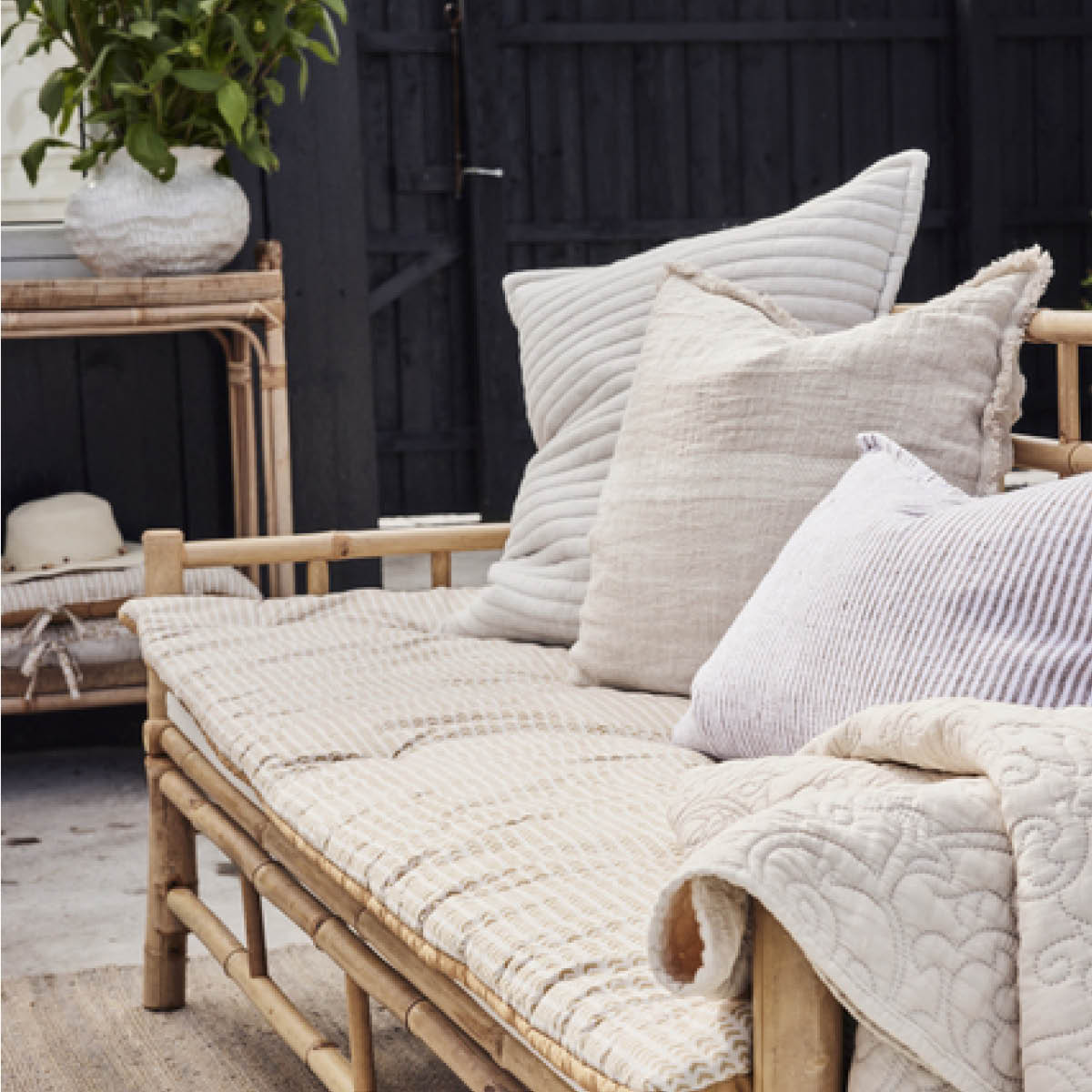 Lene Bjerre Fiona kuddfodral 60x40 cm Tigers Eye