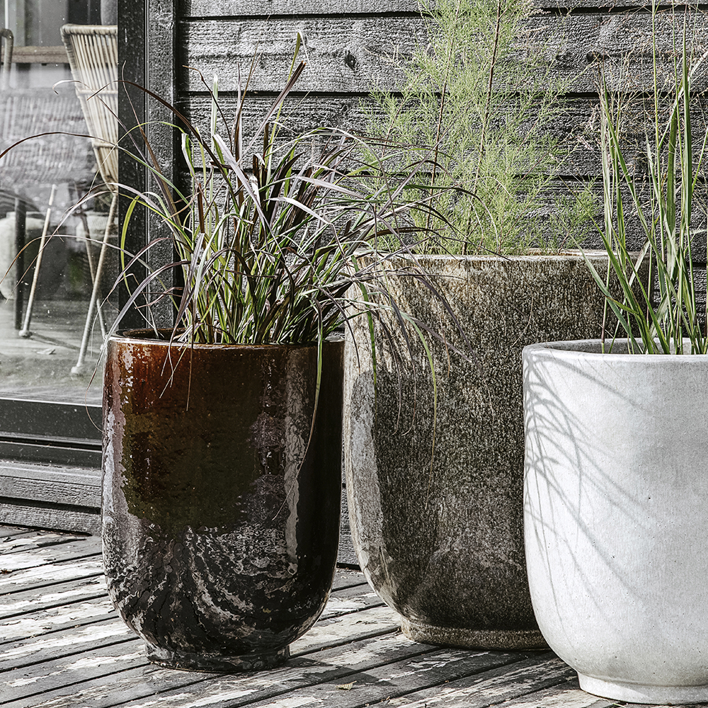 House Doctor Pho Kukkaruukku 2 kpl Ruskea