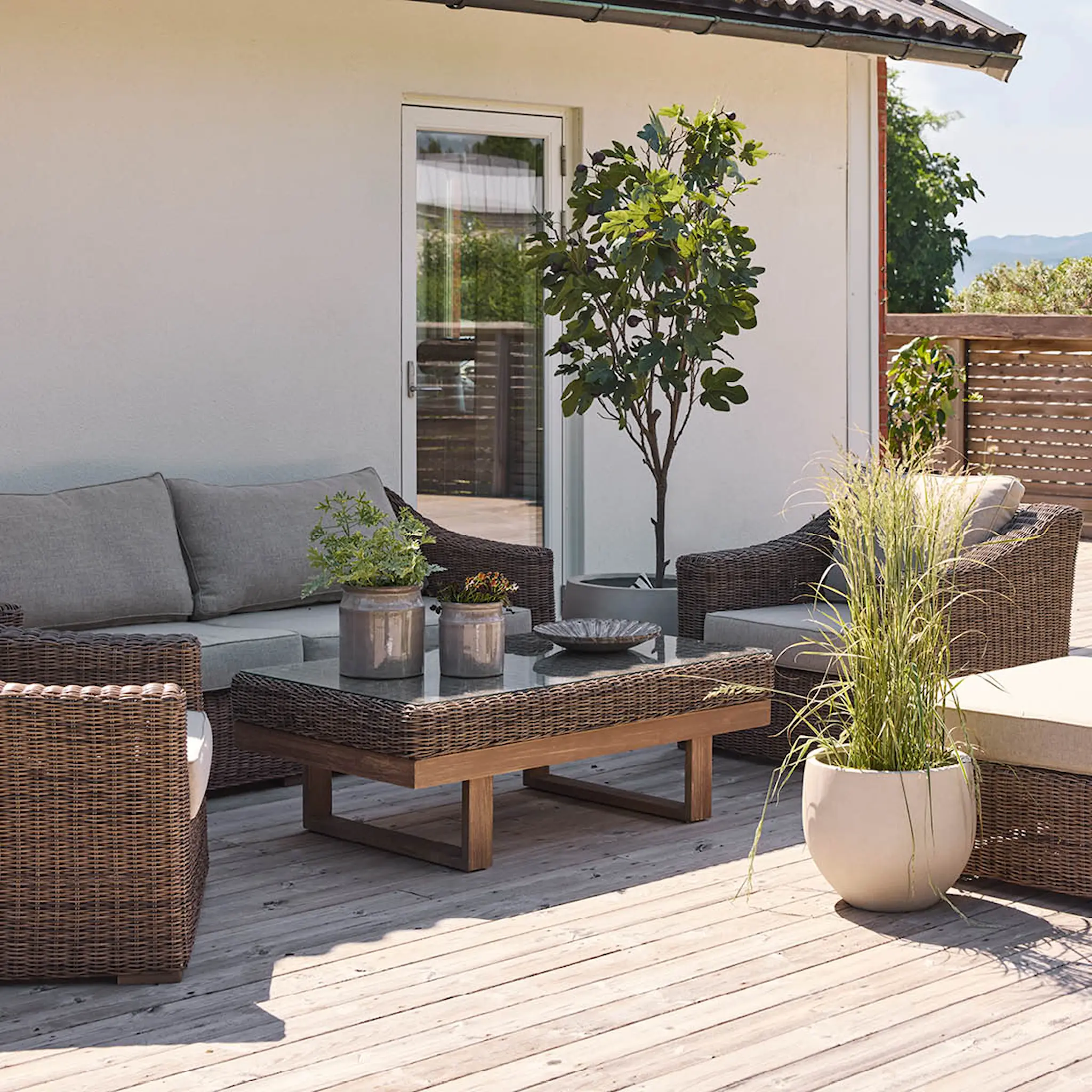 GUS Design Blomma Vati 35 cm Harmaa